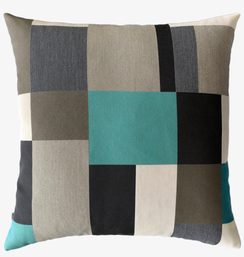 Noir Block Pillow - Elaine Smith Pillow, transparent png #2723100