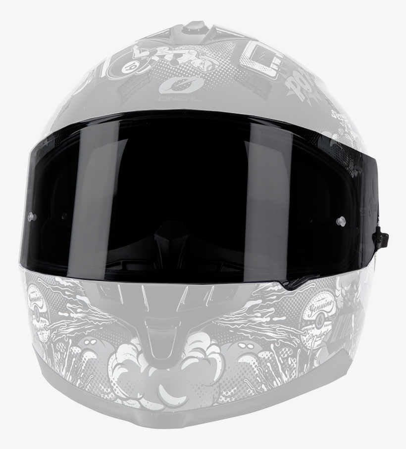 O`neal Challenger Helmet Replacement Shield Dark Smoke - Visor, transparent png #2723145