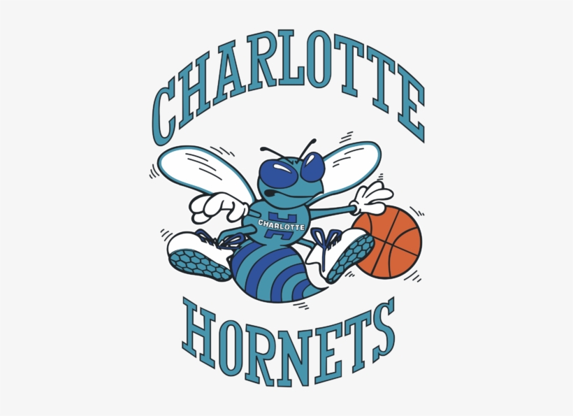 Charlotte Hornets 1 Logo Svg Vector & Png Transparent - Charlotte Hornets Logo 1988, transparent png #2723222