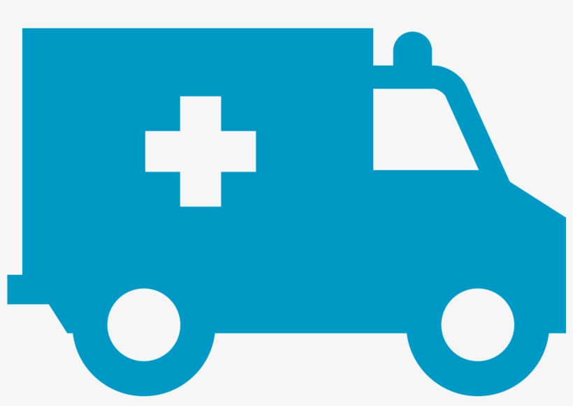 Open - Blue Ambulance Png, transparent png #2723947