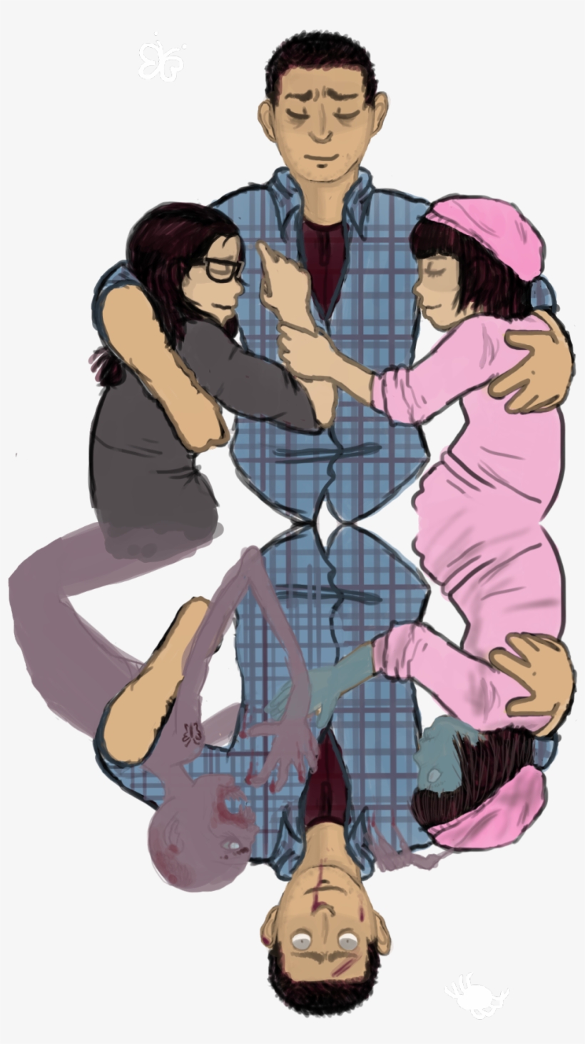 “i'm On The 'these Poor Children Deserved Better' Train - Until Dawn Josh X Sam, transparent png #2724055