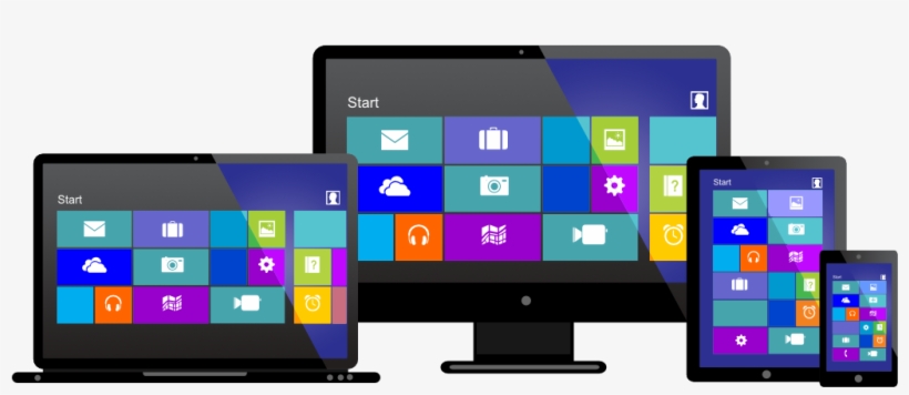 Windows Laptop Monitor Tablet Mobile Devices - Windows 8.1 Beginners Guide: Easy Guide To Use The, transparent png #2724475
