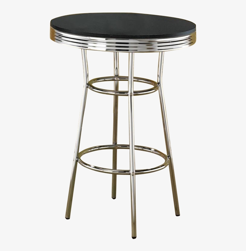 Img - Retro Round Pub Table, transparent png #2724626