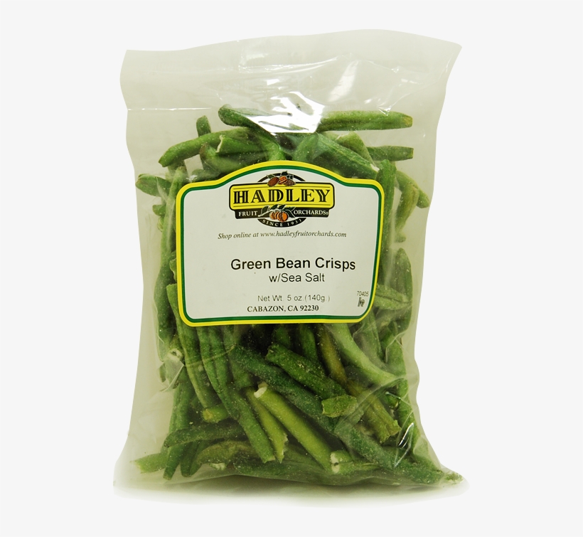Green Bean Crisps With Sea Salt - Hadley Fruit Orchards, transparent png #2724659