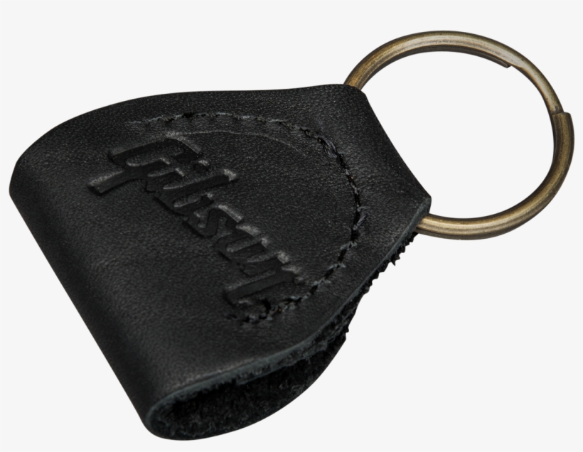 Premium Leather Pickholder Keychain - Leather, transparent png #2724681