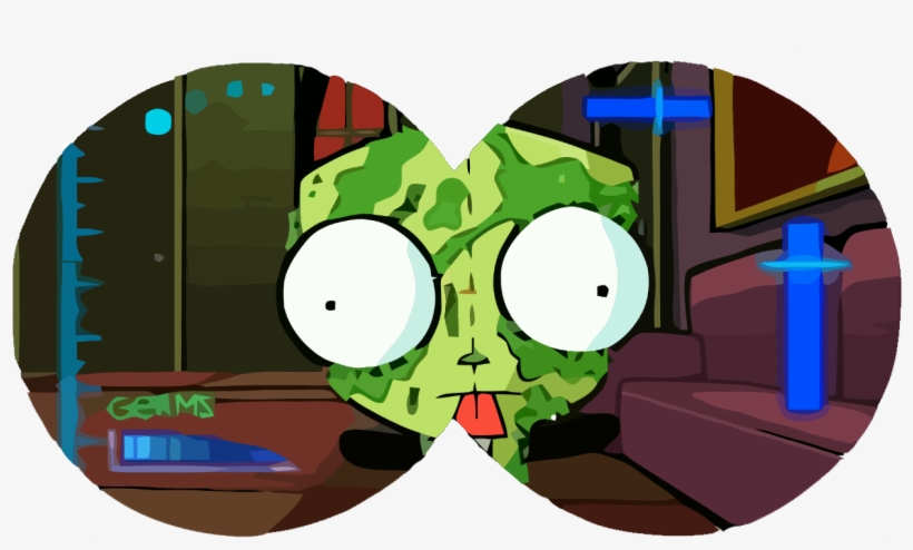 Germs Template File - Invader Zim Gir Germs, transparent png #2724703