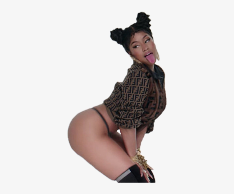 Share This Image - Nicki Minaj Fendi Thong, transparent png #2725172