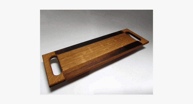 Wine Barrel Handle Tray - Plywood, transparent png #2725213