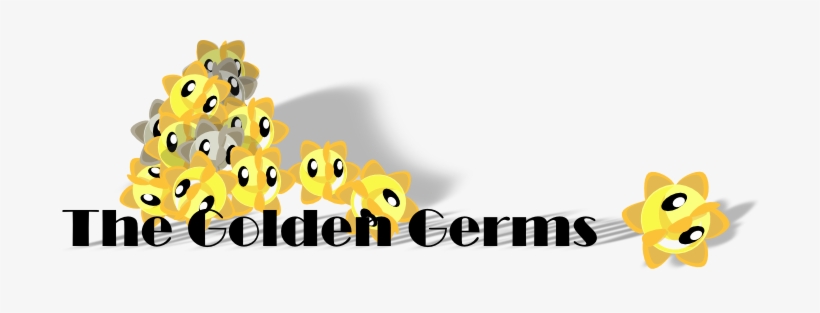 Golden Germs Banner - Permalink, transparent png #2725305