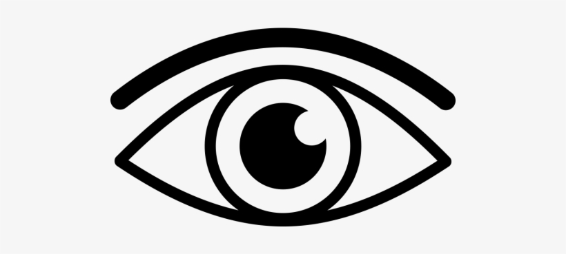 Vision Icon - Symbol Of Vision, transparent png #2725366