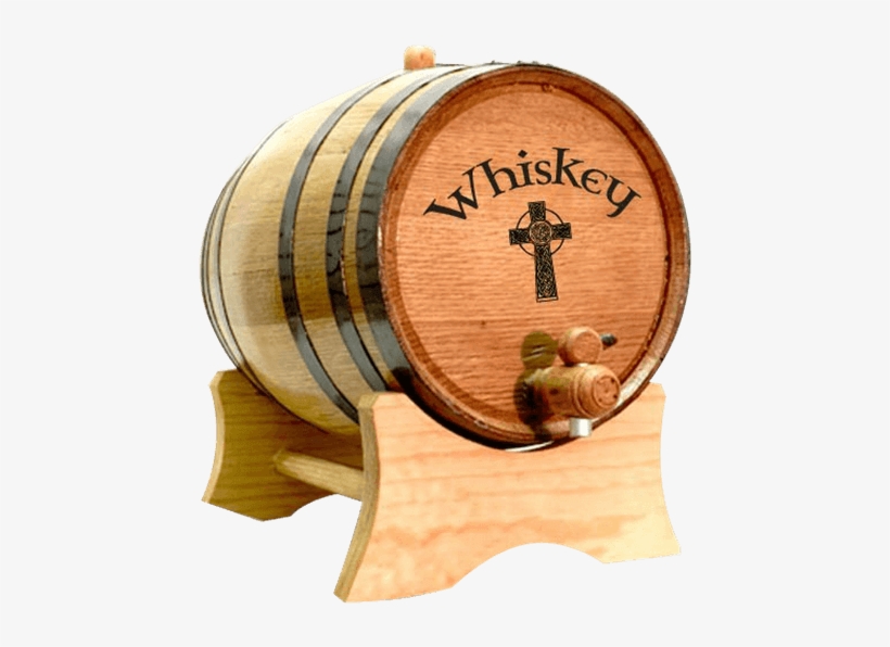 Whiskey Cross 2 Liter Oak Barrel - Barrel Of Tequila, transparent png #2725527