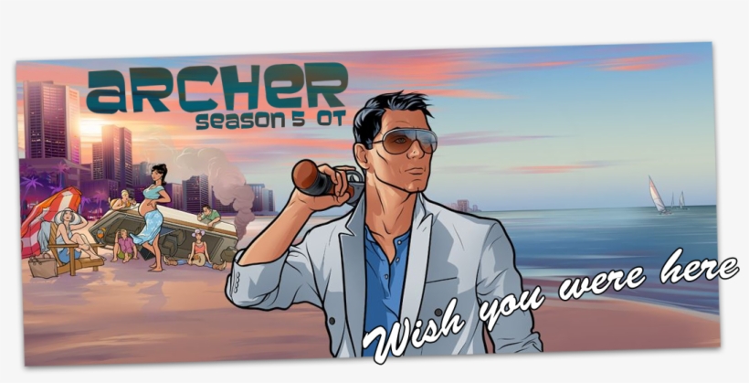 Archer - Archer/season 5/blu-ray/nr, transparent png #2725552