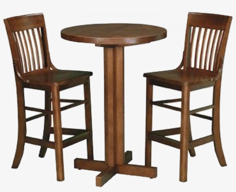 2 Chairs And Table Png, transparent png #2725576