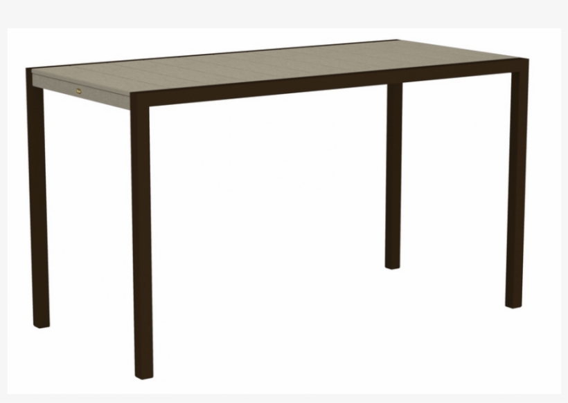 Trex® Outdoor Furniture™ Surf City 36" X 73" Rectangular - Table, transparent png #2725600