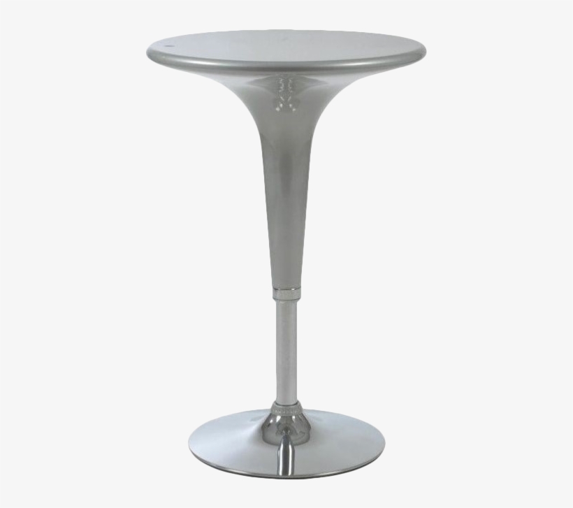 Eurostyle Clyde Adjustable Bar/counter Table In Silver - Clark Adjustable Table - Silver And Chrome, transparent png #2725694