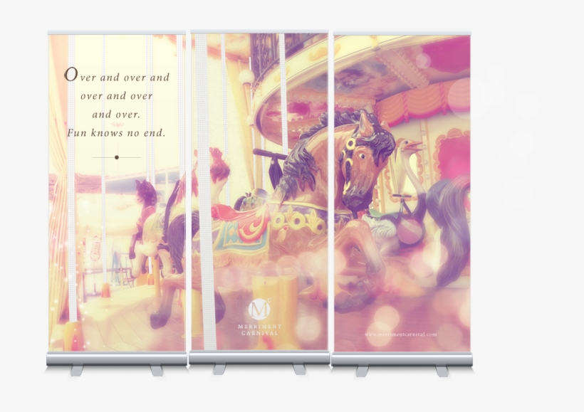 Creative Pull Up Banner Singapore Merriment Carnival - Singapore, transparent png #2725945