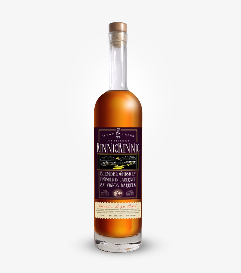 Cabernet Sauvignon Wine Barrel Kinnickinnic Whiskey - Bourbon Whiskey, transparent png #2726002