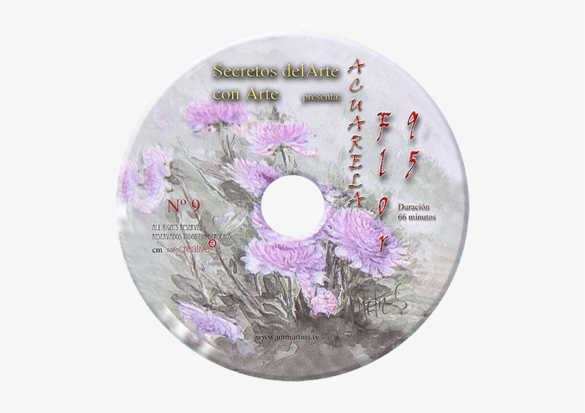 Pintar Flores A La Acuarela - Watercolor Painting, transparent png #2726625