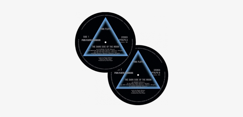 Pink Floyd Dark Side Of The Moon Slipmat Set, transparent png #2726973