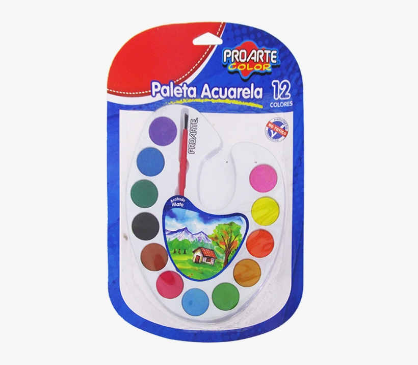 Temperas Y Acuarelas - Proarte, transparent png #2727015