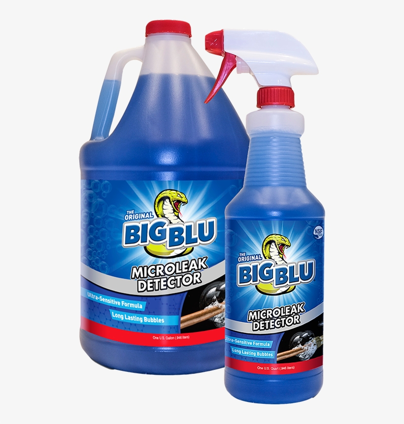 Big Blu Soap Solution Leak Detection Free Transparent PNG Download