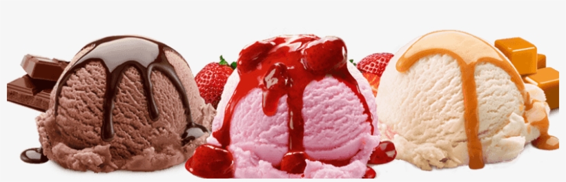 Ice Cream Png Hd - Scoop Of Ice Cream With Topping, transparent png #2727236