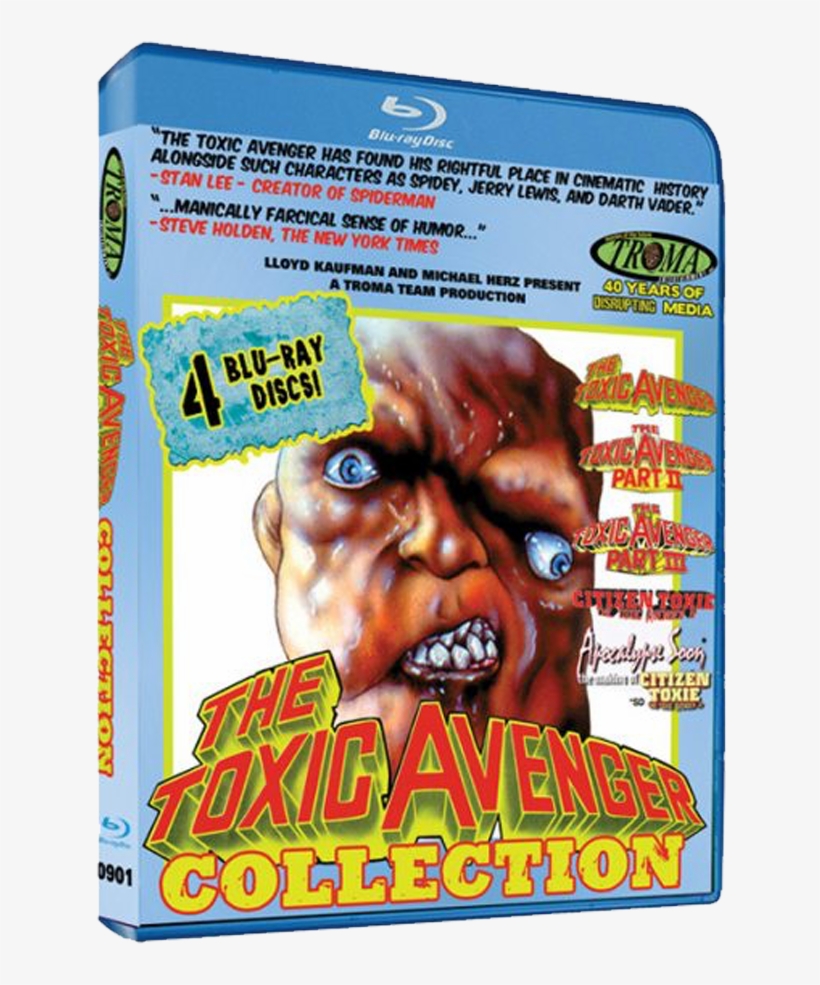 The Toxic Avenger Collection [blu-ray], transparent png #2727267