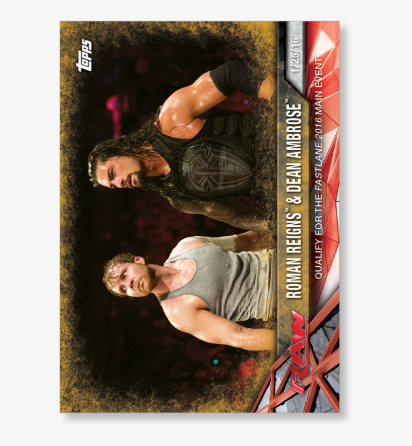 Roman Reigns & Dean Ambrose - Brazilian Jiu-jitsu, transparent png #2727301