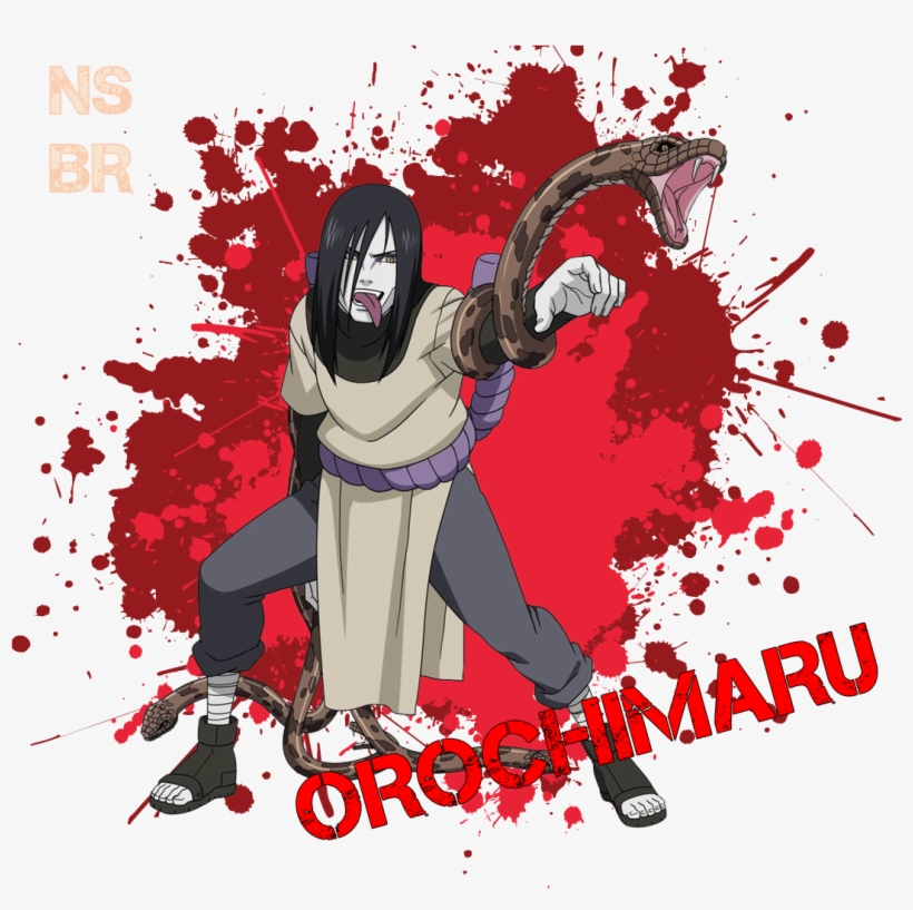 Orochimaru É Um Antagonista Do Anime Naruto - Shippuden Orochimaru Cosplay Costume Full Set Free, transparent png #2728075