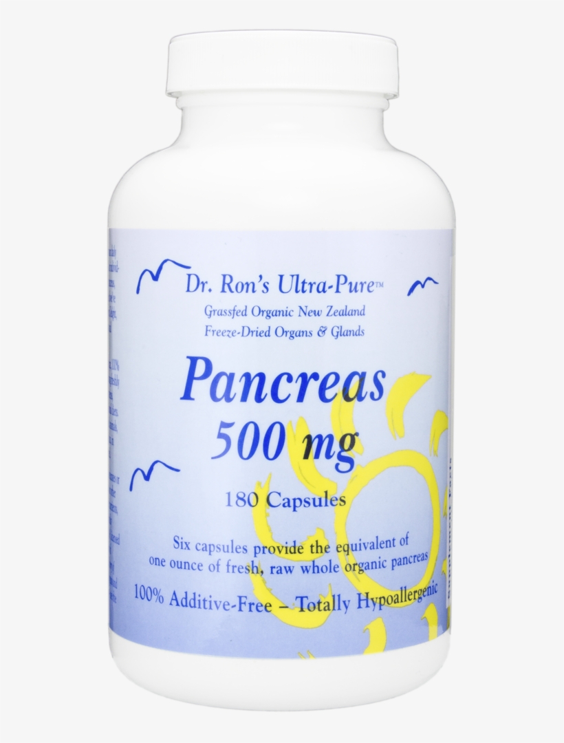 Pancreas, 180 Capsules - Doc's Best Ultra-pure Naturals Thymus 500 Mg, transparent png #2728481