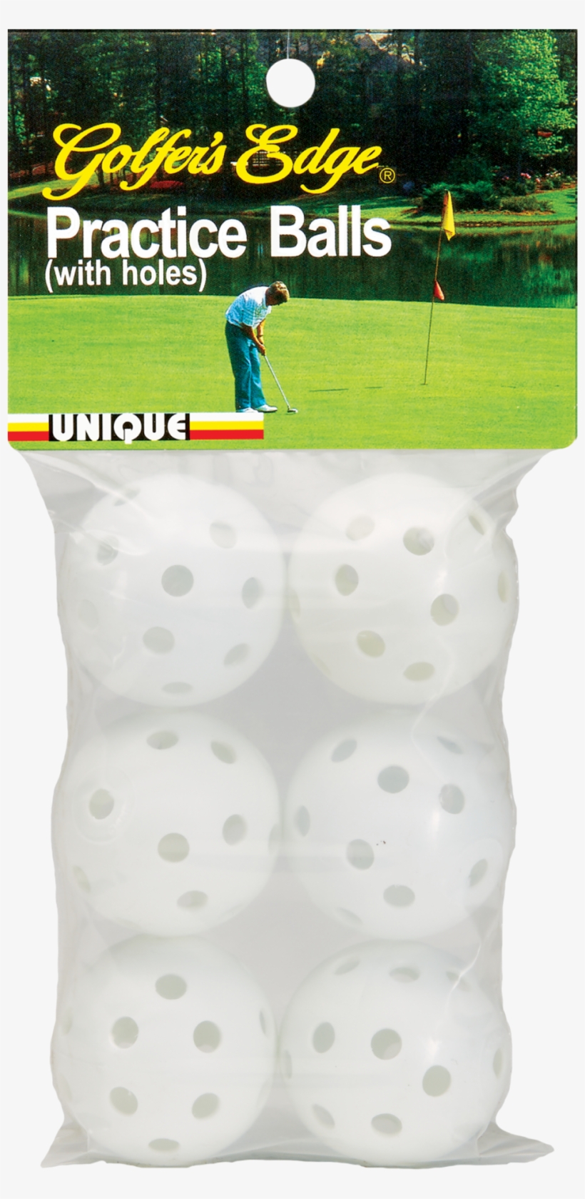 6 / Bag-white Plastic Practice Golf Ball - Futsal, transparent png #2728482