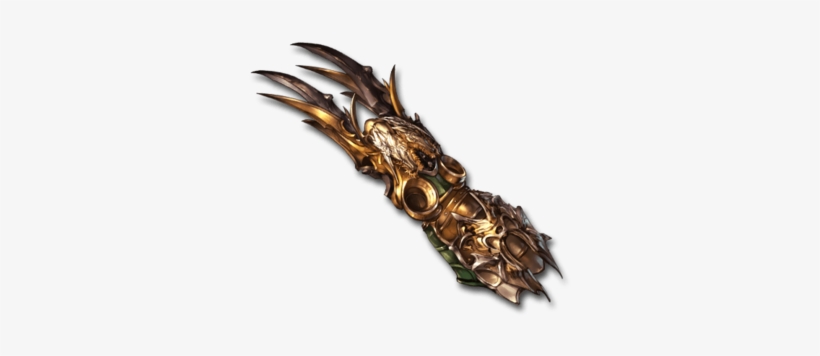 Huanglong Gauntlet - Gauntlet Claw Anime Weapons, transparent png #2728547