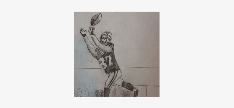 Jordy Nelson - Sketch, transparent png #2728548
