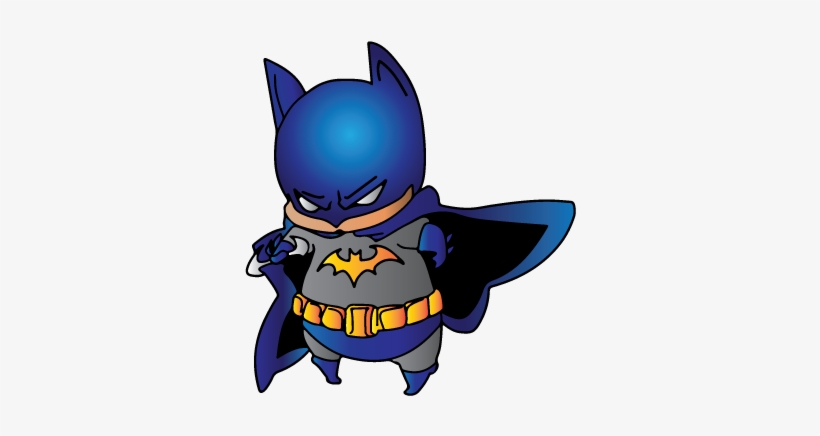 Drawn Batman Transparent Background - Batman Cartoon No Background, transparent png #2728697