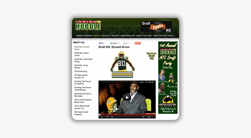 Inside The Huddle's Draft Coverage Will Conclude With - Buffalo Wild Wings, transparent png #2728789
