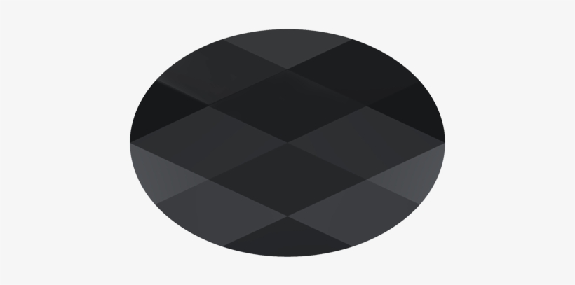 5050 14 Je Swarovski Crystal 14x10mm Faceted Oval Jet - Circle, transparent png #2729004