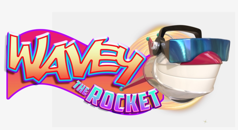 Waveylogo - Wavey The Rocket, transparent png #2729347