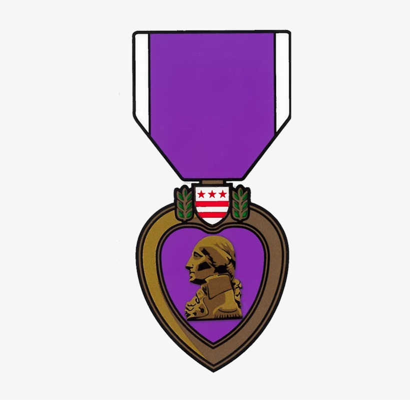 Purple Heart Decal - The Marine Shop, transparent png #2729432