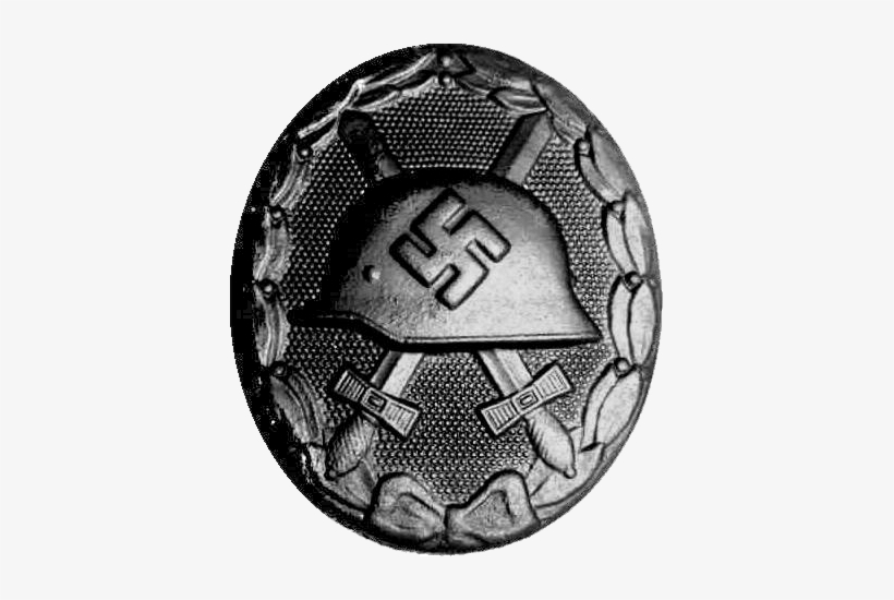 Soldiers And Civilians Alike Received This Medal For - German Wound Badge Transparent, transparent png #2729506