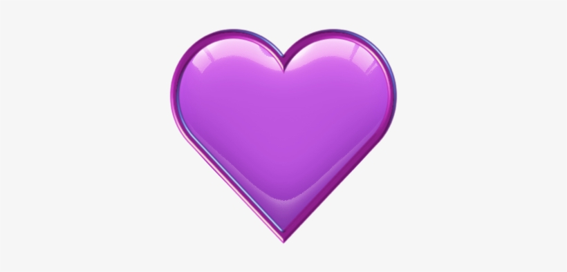 Dark Clipart Purple Heart - Portable Network Graphics, transparent png #2729739