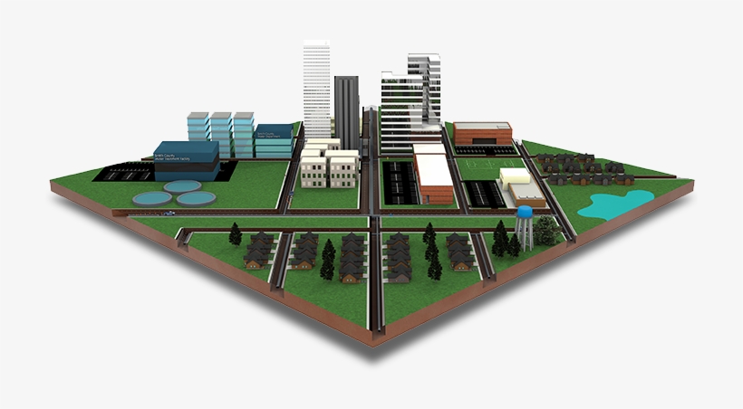 Full Diagram-shadow - Sewer Network, transparent png #2729901
