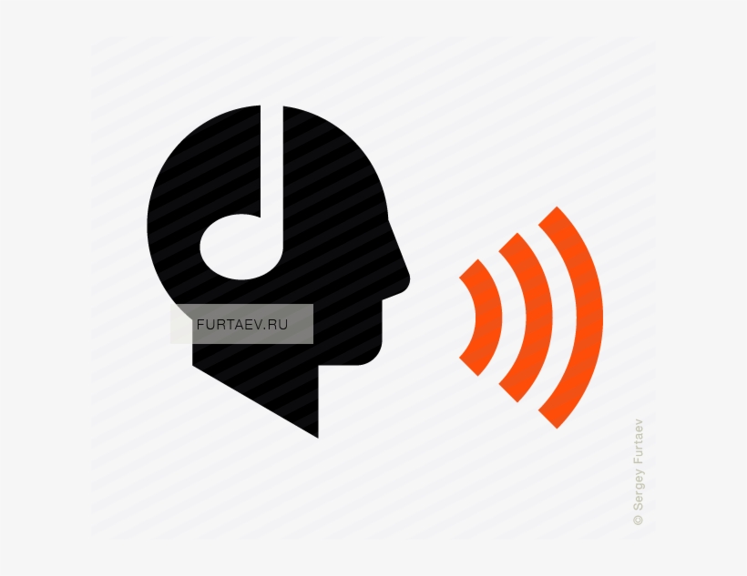 Vector Icon Of Wireless Signal Going From Male Profile - Head With Headphones Vector, transparent png #2730341