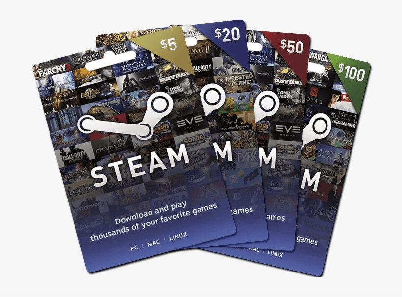 Normal Cards - Steam Gift Card (usd 50) Steam Digital, transparent png #2730466