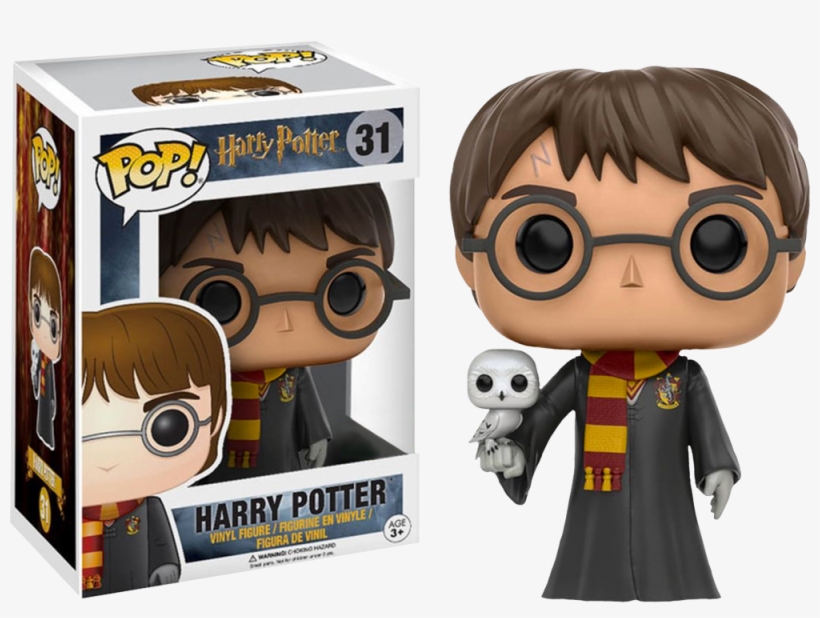 Harry Potter Harry With Hedwig - Harry Potter Funko Pop 31, transparent png #2731019