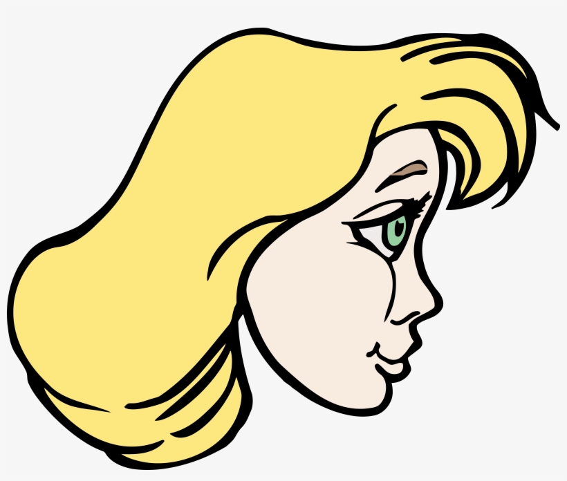Women Clipart Profile - Profile Face Clip Art, transparent png #2731049