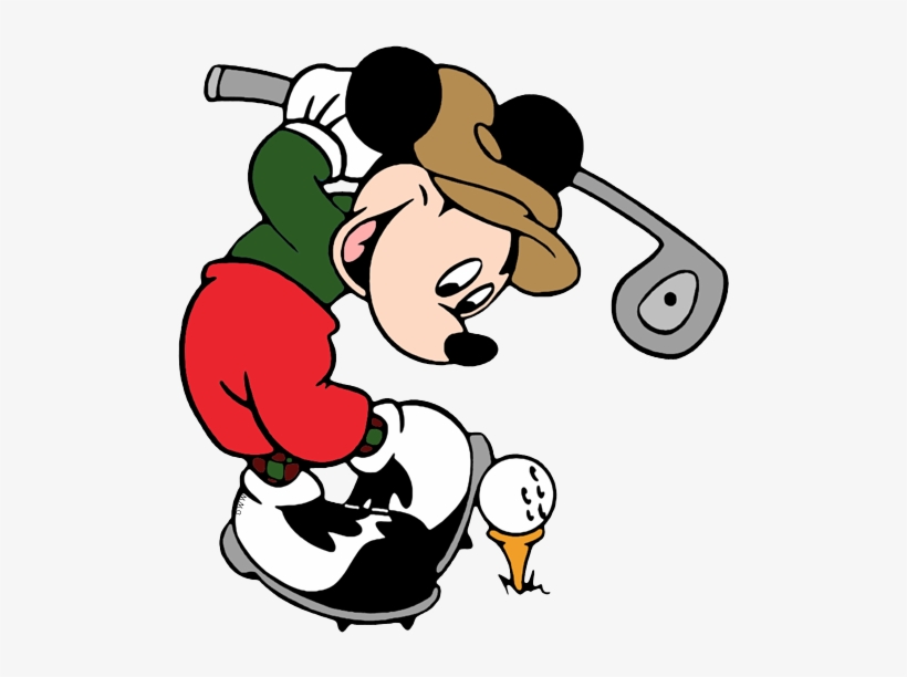 Mickey Mouse Clip Art Disney Clip Art Galore - Mickey Golf - Free Transpare...
