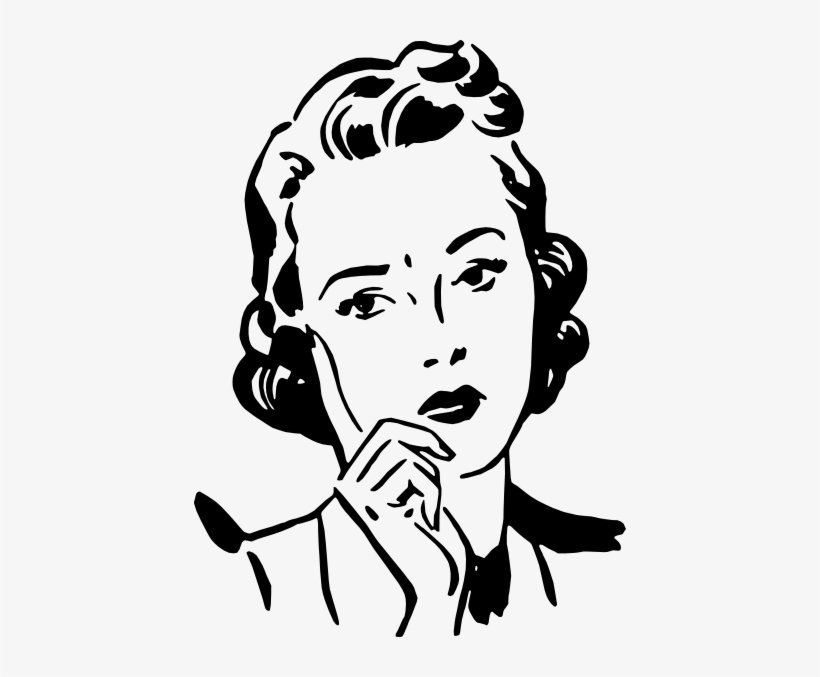 50s Woman Clipart, transparent png #2731094