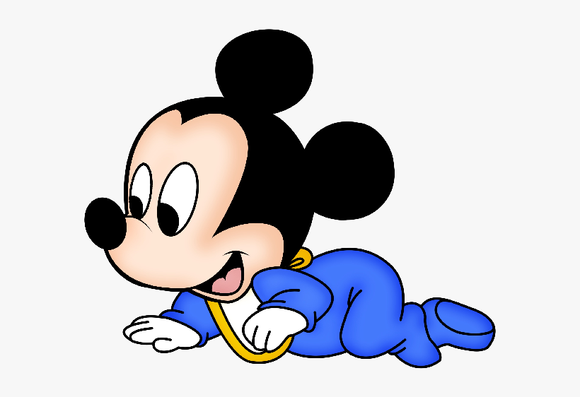 Baby Mickey Mouse Clipart - Mickey Mouse Bebe Disney, transparent png #2731202