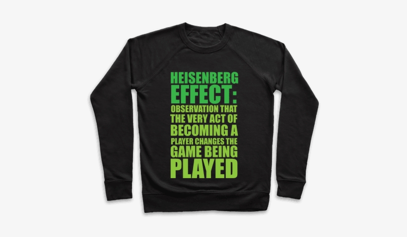 The Heisenberg Effect Pullover - Slytherin Ugly Christmas Sweater, transparent png #2731374