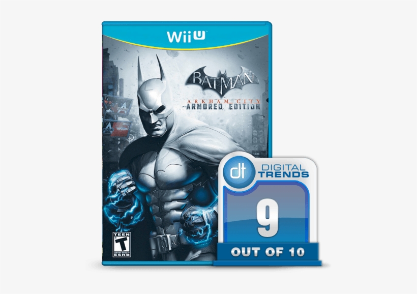 Batman Arkham City Armored Edition Wii U Score Graphic - Batman Arkham City Wii U, transparent png #2732075